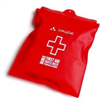 Vaude 30282 - Botiquín básico impermeable para ciclismo, color rojo y blanco