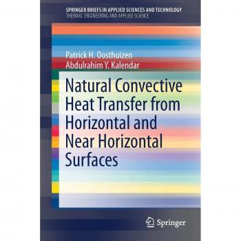 Natural Convective Heat Transfer from Horizontal and Near Horizontal Surfaces