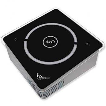 Purificador de Aire Baraldi AirO' Desk Negro con Tecnología de Plasma Frío