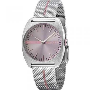 Esprit ES1L035M0055 Spectrum Pink Silver Mesh Ladies Watch