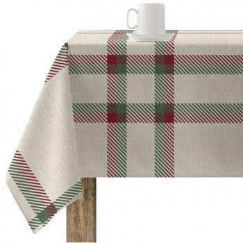 Mantel resinado antimanchas Belum Christmas Multicolor 100 x 250 cm