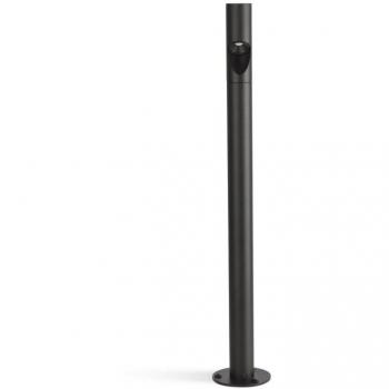 Lámpara LED baliza exterior FARO Barcelona 70247 BEZEL Negro, aluminio, altura 60 cm