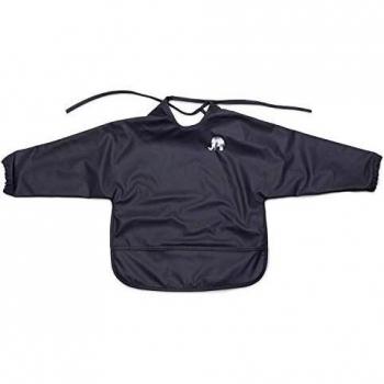 Bib infantil con mangas gris CeLaVi