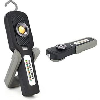 Lámpara de Trabajo COB LED Ultra Brillante Recargable con Imán, Portátil - 4500mAh