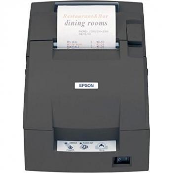 Impresora de Tickets Epson TM-U220B - Bicolor Monocromática - Matriz de Puntos Ethernet Negra