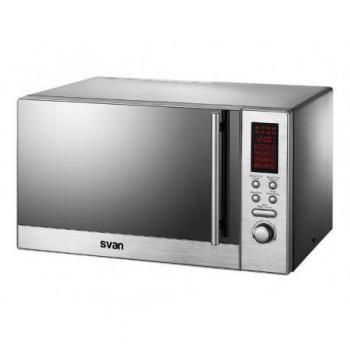 Microondas de sobremesa Svan SVMW823GDX 23L 800W con grill inox