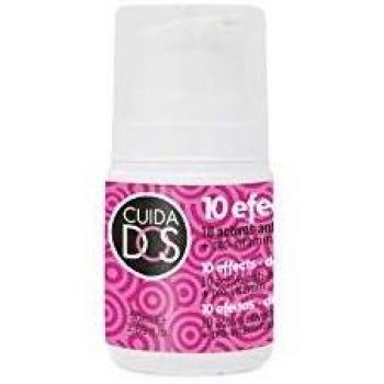 Cuidados Crema Facial 10 Efectos con Spf15, 10 Activos Antiedad + Pro-Vitaminas, Crema Antienvejecimiento, Hidrata, Protege, Suaviza, Ilumina, 50 Ml