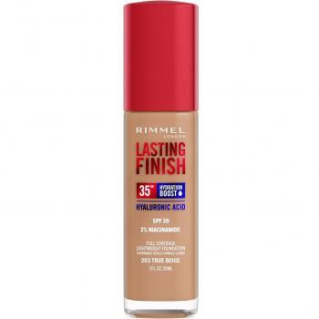 Rimmel Lasting Finish 35H Hydration Boost Hydrating Foundation SPF 20 Shade 203 True Beige 30 ml