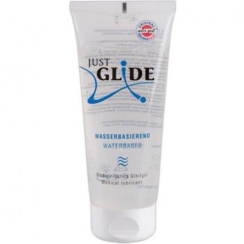 Lubrificante Intimo Just Glide a Base de Agua 200ml