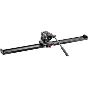 Manfrotto MFMVS100AMVH500 - Slider para cámara con rótula MVH500AH