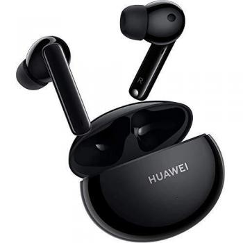 HUAWEI FreeBuds 4i - Auriculares inalámbricos con micrófono dual, cancelación activa de ruido, carga rápida, batería de larga duración, color negro