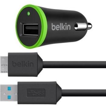 Belkin F8M864bt03 - Cargador de móvil para el coche para Samsung Galaxy S5/Note 3