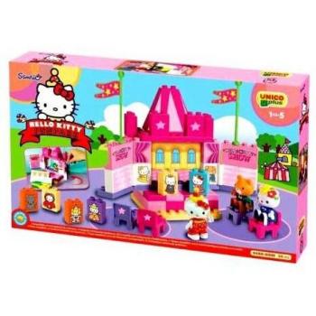 Set de Construcción Teatrino Fun Park Hello Kitty 55 Piezas