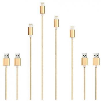 Cable lightning Nylon Ladekabel para Apple iPhone iPad by tipo chros
