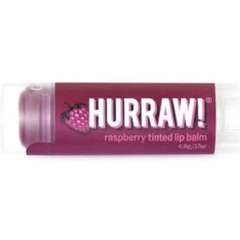 Hurraw! Raspberry Tinted Lip Balm 4,8g