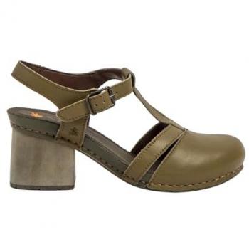 Sandalias de piel Art 1874 I Wish para mujer, color Nappa Bronze, altura tacón 6.5 cm, talla 38 EU