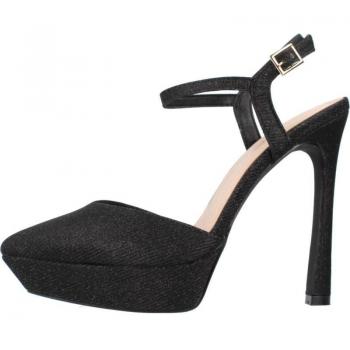Sandalias de Mujer Menbur 24080m Plataforma Destalonado Negro