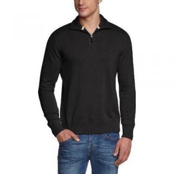 Tom Tailor Nos - Jersey de manga larga para hombre, color negro 2999, talla 46