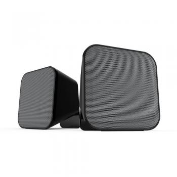 Speedlink Snappy - Altavoces estéreo, Color Negro y Gris