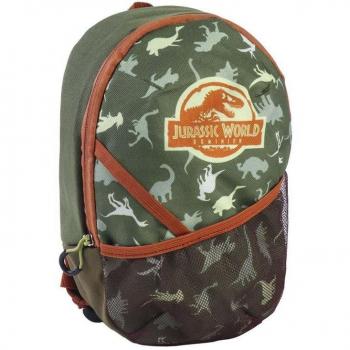 Mochila Infantil Trekking Jurassic World Siluetas Green 19 x 27 x 15 cm - Cerdá