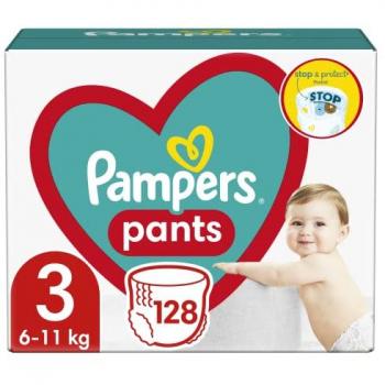 Pañales Desechables Pampers Pants Talla 3 (6-11 kg) Mega Pack 128 Piezas
