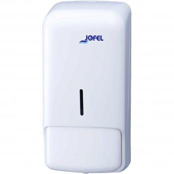 Jofel AC80050 Azur Dosificador de Jabón Rellenable, 0,85 L, Blanco