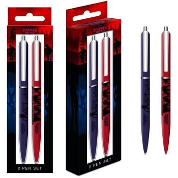 STRANGER THINGS - Set de 2 Bolígrafos Premium