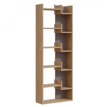 Estantería de Diseño 6 Niveles H162,4 cm Efecto Madera Marrón