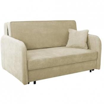 Sofá-cama Columbus 123 con caja de ropa de cama, 145x85x98cm, muebles ya montados