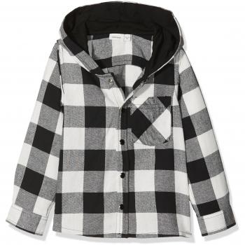 NAME IT Nmmgilias LS Shirt W Hood, Blusa Para Bebés, Multicolor
