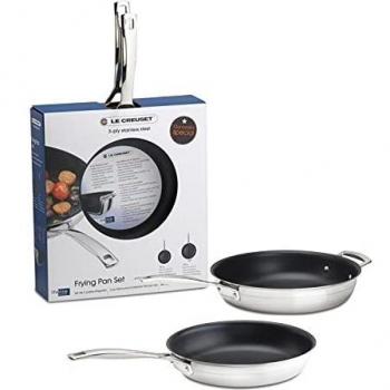 Le Creuset - Juego 2 sartenes antiadherente Le Creuset