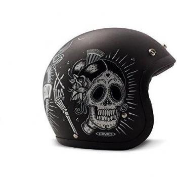 DMD - Casco de moto unisex Sin Fin XS Negro