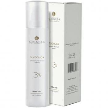 Alkemilla Eco Bio Cosmetic Crema Facial Glicólica 3%, 50 ml