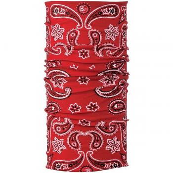 Buff National Geographic - Pañuelo multifuncional tubular, unisex, color rojo