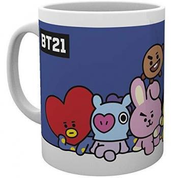 Taza BT21 Multicolor 320 ml Cerámica - Grupo