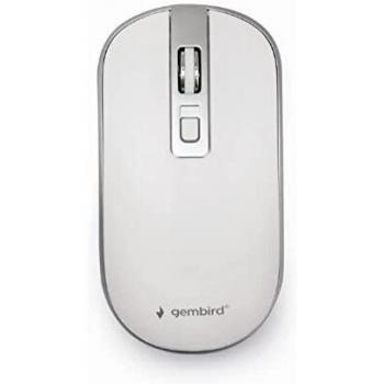 RATÉN ES PTICO INALÁMBRICO 800-1600 dpi, 4 Botones, Blanco MUSW-4B-04-WS