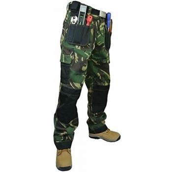 Pro Work - Pantalón - Hombre multicolor woodland camouflage