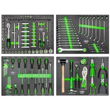 Set de 4 Módulos EVA Carbono para Carro de Herramientas
