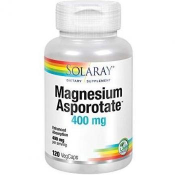 Solaray Magnesium Asporotate, 200mg, 120 Capsules