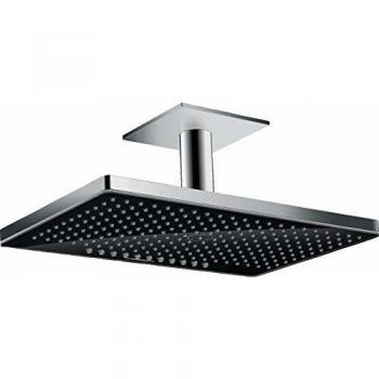 Hansgrohe 27480000 Rain Maker Select 460 2jet Techo Montaje Negro/Cromo, 24004600