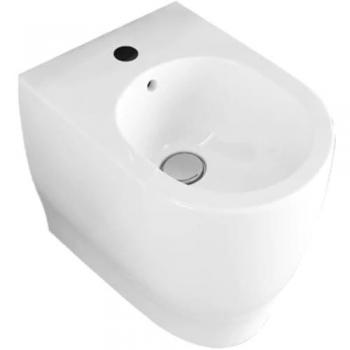 Bidet Moon Filo Muro Cerámica RAK con Grifo Erogación Hidrotermica