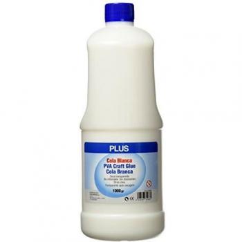 Plus Office A-1000B - Cola blanca, 1000 g