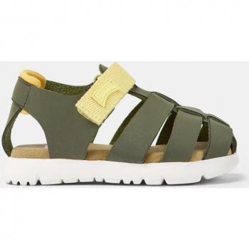 Sandalias de niño de piel estilo cangrejeras