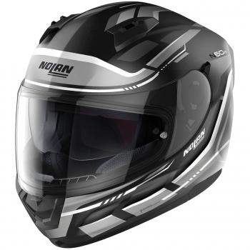 Nolan Casco Integral N60-6 Lancer Negro Gris 61