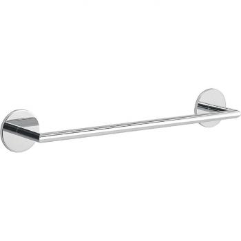 Toallero de barra Gea Gedy con biadhesivo, modelo GEDY 36213513200, color blanco, diseño moderno y elegante, material resistente a la corrosión
