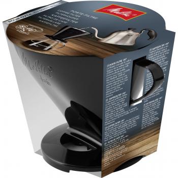 Portafiltros de café Melitta 1x6 - Plástico, 8 tazas, fácil limpieza, dos salidas