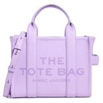 Marc Jacobs Small Leather Tote Bag in Lilac - Women's One Size