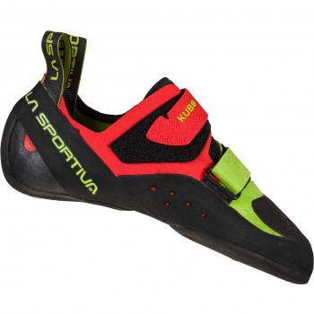 Pies de gato de escalada para niños La Sportiva Kubo Goji-Neon
