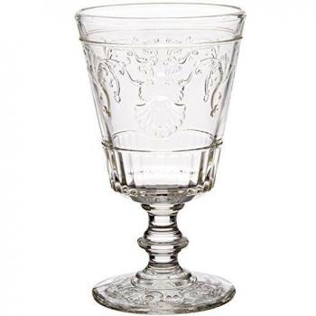 La Rochére Versailles Wine Glasses Set - 6 Transparent 400ml Glasses