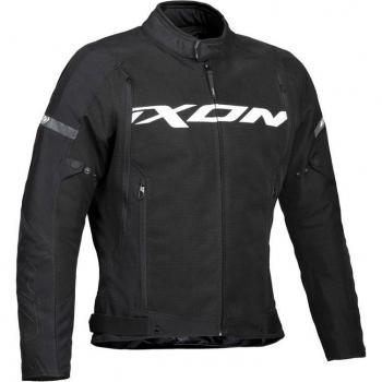 Ixon Chaqueta textil de moto Specter Negro-Blanco